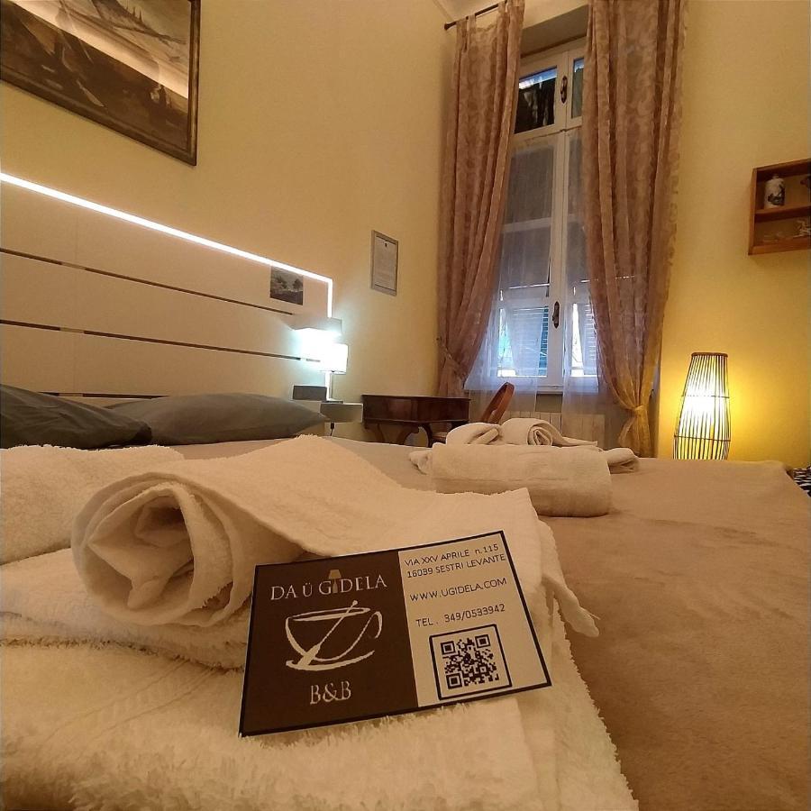 Bed and Breakfast Da U Gidela Сестрі-Леванте Екстер'єр фото